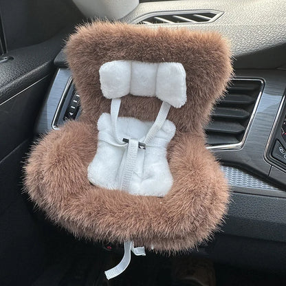 Fluffy Car Seat