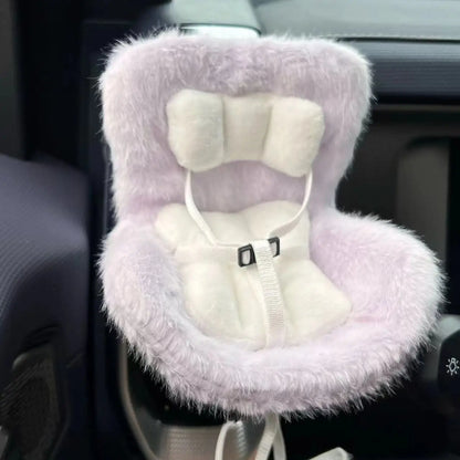 Fluffy Car Seat